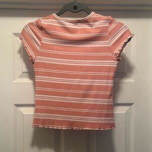 Striped Pink Kids Top